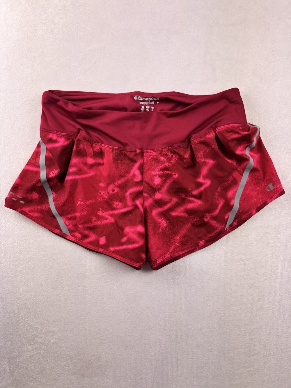 Champion Performax Run Shorts Women’s Small Red Athletic Running Gym